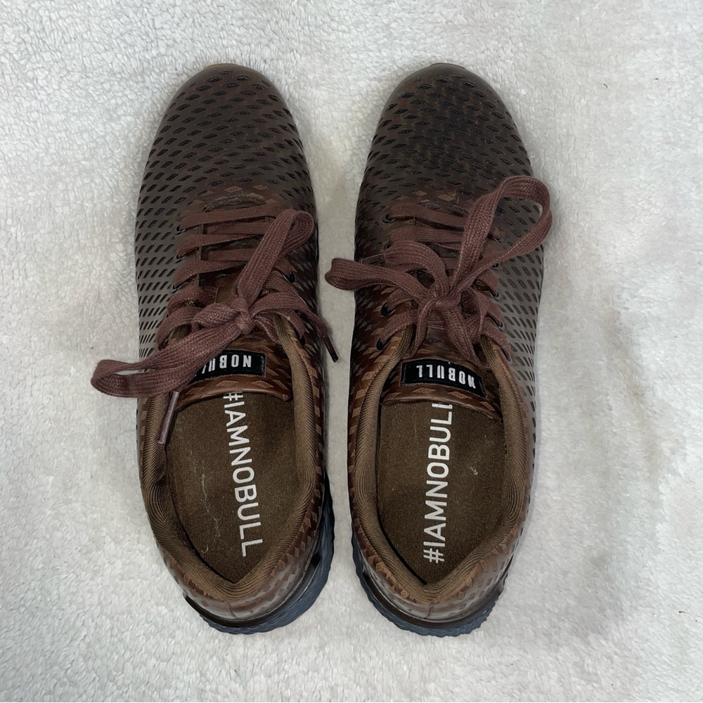 NOBULL Brown Athletic Shoes unisex men size 14 women’s 15.5 - Picture 3 of 8